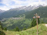 Blick nach Peio 