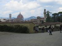 Blick vom Boboili-Garten auf Florenz