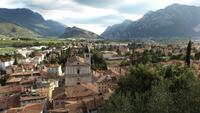 Blick vom Burgberg über Arco