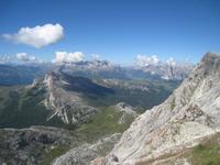 Blick vom Lagazuio
