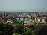 Blick vom P. Michelangelo über Florenz