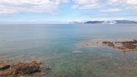 Blick von Alghero zum Capo Caccia