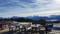 Blick von der Mair in Plun Hütte