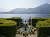 Blick von der Villa Charlotta auf den See