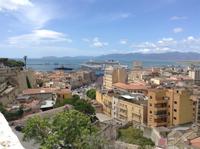 Blick zum Hafen