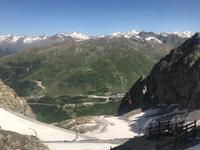 Blick zum Passo
