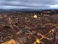 Blik auf Florenz von der Dom-Kuppel