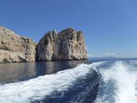 Bootstour zur Neptungrotte
