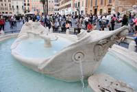 Brunnen vor Spanische Treppe