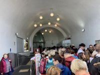Capri - Warten auf die Funiculare