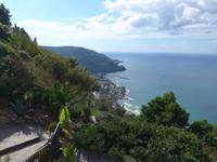 Cilento, Castellabate, Blick zur Punta Licosa