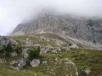 Der Berge sind kaum noch zu sehen. 
