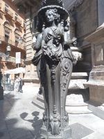 Der Laterne am Quatro Canti - Palermo, Sizilien 