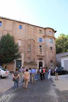 Die Borromini-Fassade unseres Kloster-Hotels