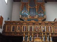 Die Orgel der Kirche in Longi - Sizilien