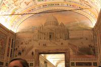 Die Petersbasilika nach dem Entwurf Michelangelos