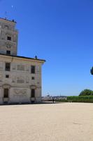 Die Villa Medici von der Parkseite