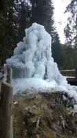 Dolomitenrundfahrt in frostiger Kälte