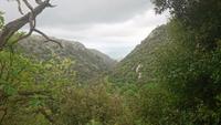 Ein Blick zurück zum Ausgangspunkt der heutigen Wanderung