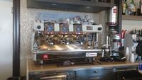 Eine gute italienische Kaffeemaschine