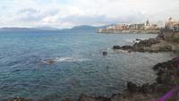 Fahrt entlang der Küstenstrasse nach Bosa... (Alghero)