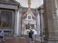 Florenz Santa Croce Grabmal Michelangelo
