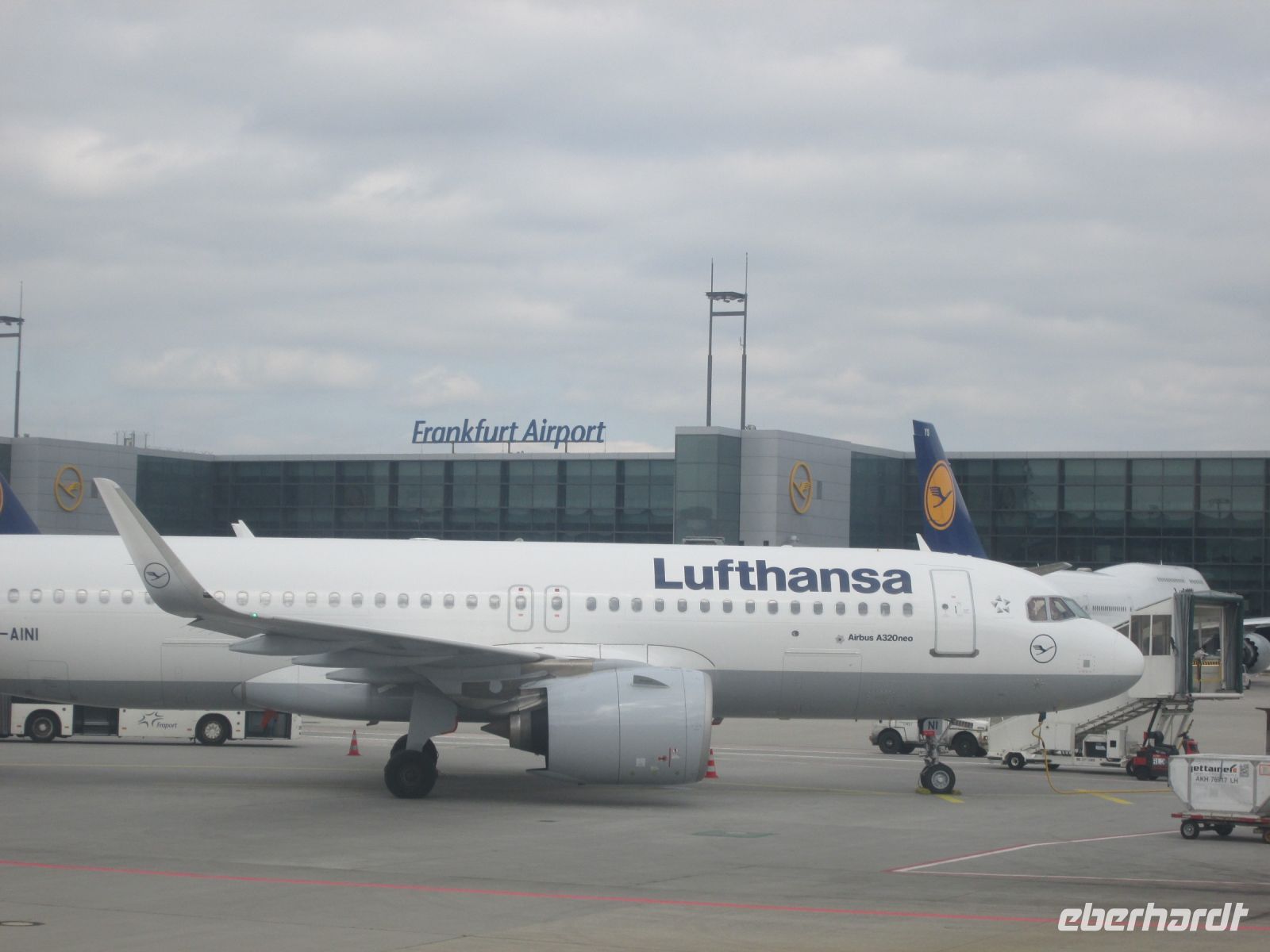 Flug Frankfurt-Rom