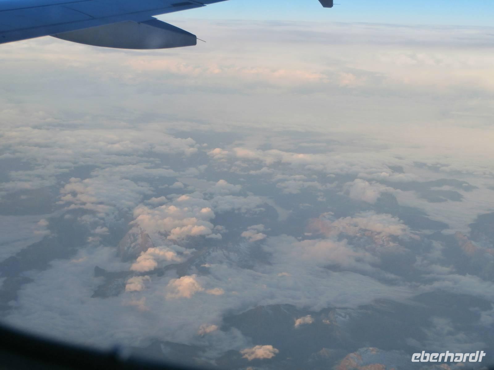 Flug nach Rom