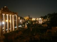 Forum Romanum am Abend