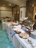 Frühstücksbuffet i Hotel La Pineta