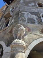 Fresken in der Altstadt von Trient