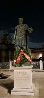 Gaius Julius Caesar - Kranzniederlegung an den Iden des März - Tag seiner Ermordung 44 v. Chr.  