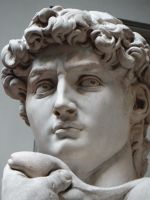 Galleria dell’Accademia, daneben der David, der zu gucken….