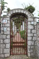 Garten zu einer Villa an der Via Tiberio