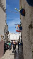 Gasse in der Altstadt von Peschici