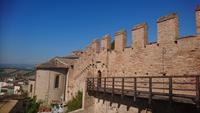 Gradara, Stadtmauer