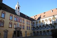 Innenhof der Fürstbischöflichen Burg