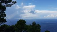 Insel Capri, Blick nach Ischia