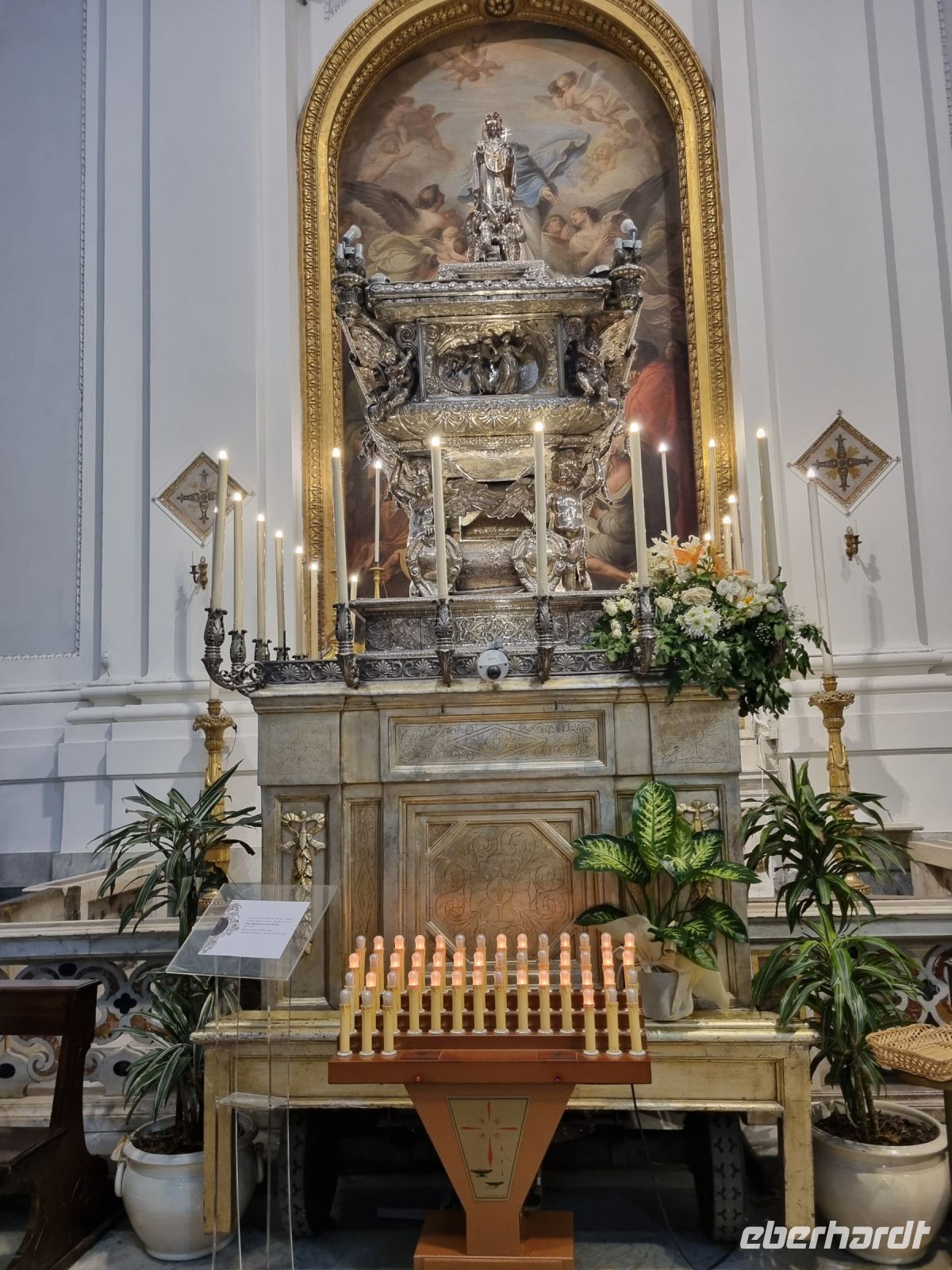 Insel Sizilien - Palermo (Kathedrale - Mariä Himmelfahrt Altar))