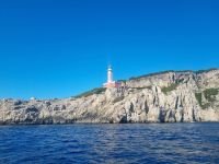 Insel-Rundfahrt Capri (Leuchtturm von Punta Carena)