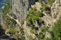 Isola di Capri - Augustusgarten - Blick auf die Via Krupp