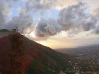 Italien, Abendblick über den Golf von Neapel