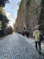 Italien, Sorrent, Weg zum Hafen