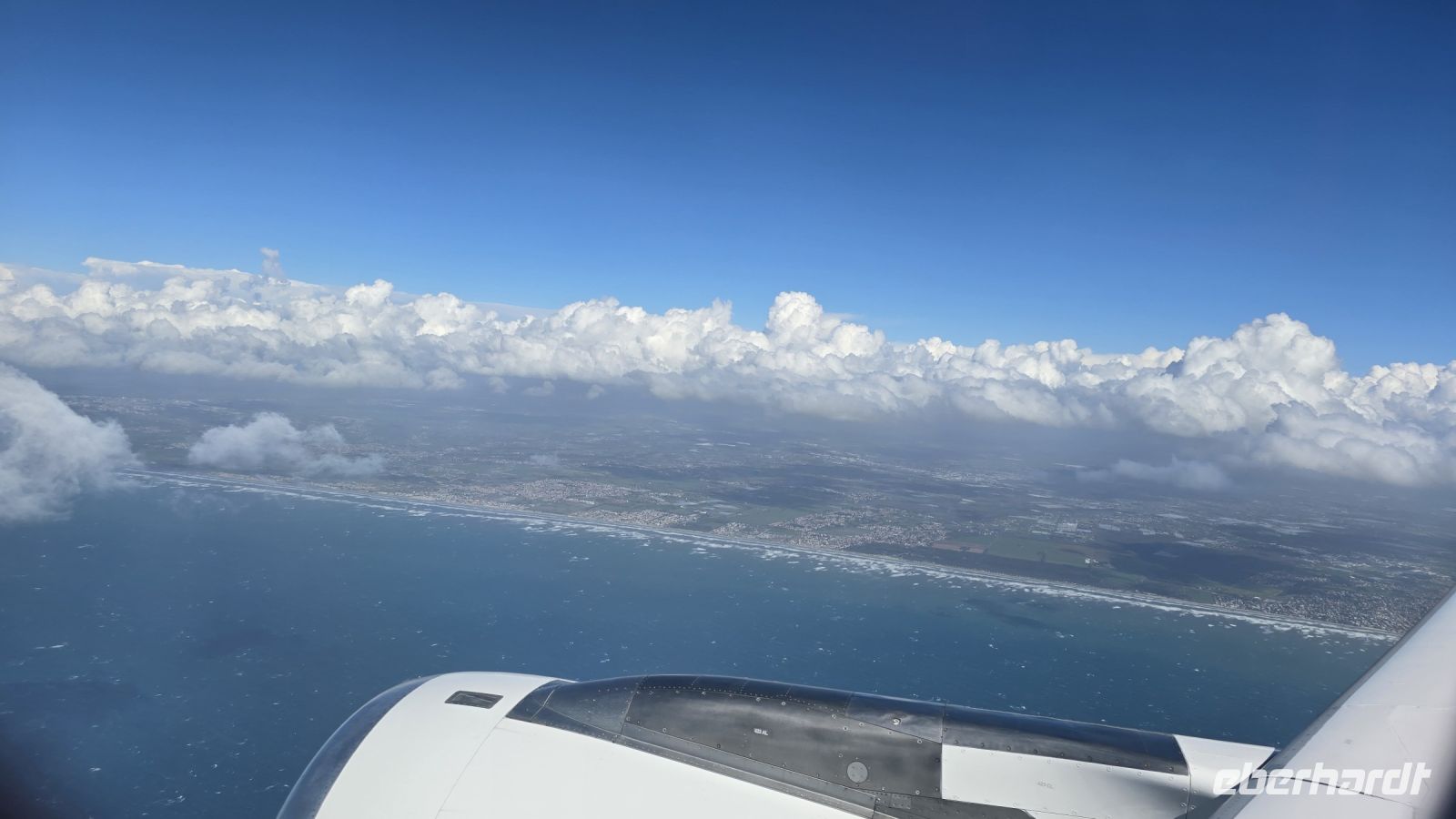 Landeanflug auf Rom