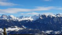 Langkofel, Plattkofel, Marmolada und Schlern
