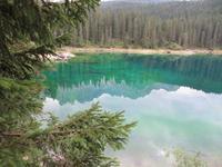 Latemar im Karersee