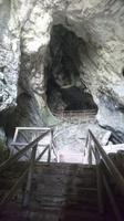 Letzter Rückzugsort vor Feinden in der Burg Predjama, Slowenien