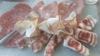 Mittagsimbiss in der Trattoria 