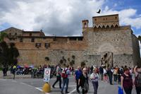 Mittelalterlicher Eingangsbereich nach San Gimiagno