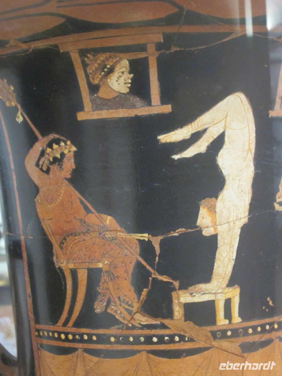 Museum Lipari: Dionysos Darstellung